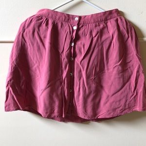 Button up skirt